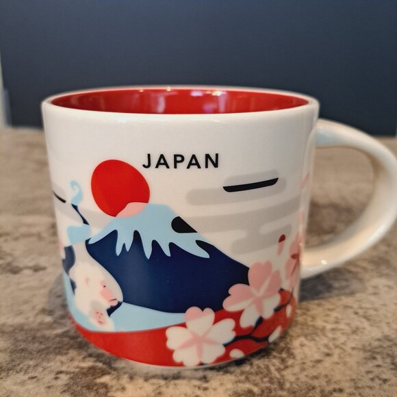 Starbucks Other - Starbucks Japan Coffee Mug Tea Cup 14 oz You Are Here Collection Stoneware
